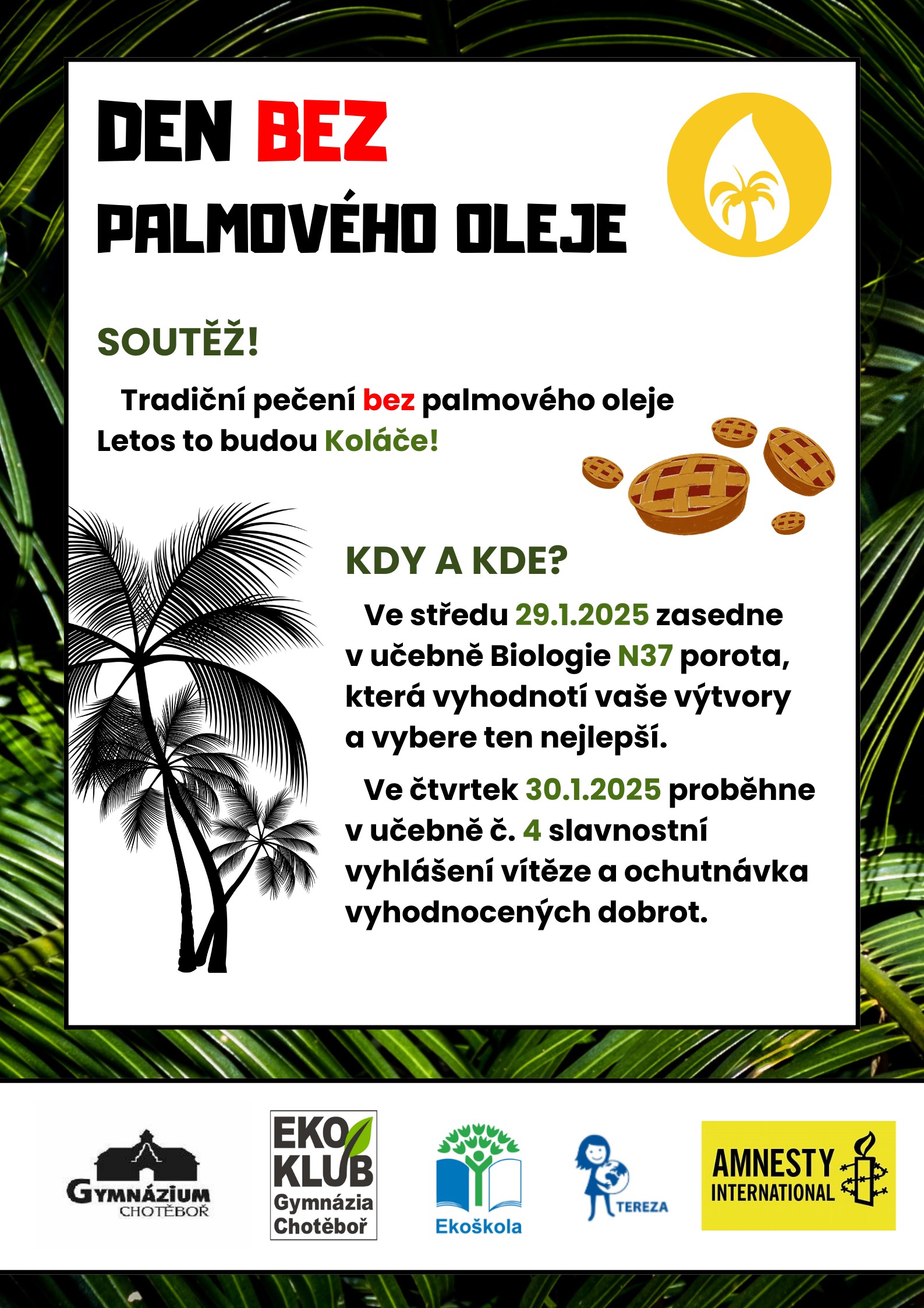 Den bez palmového oleje 2025